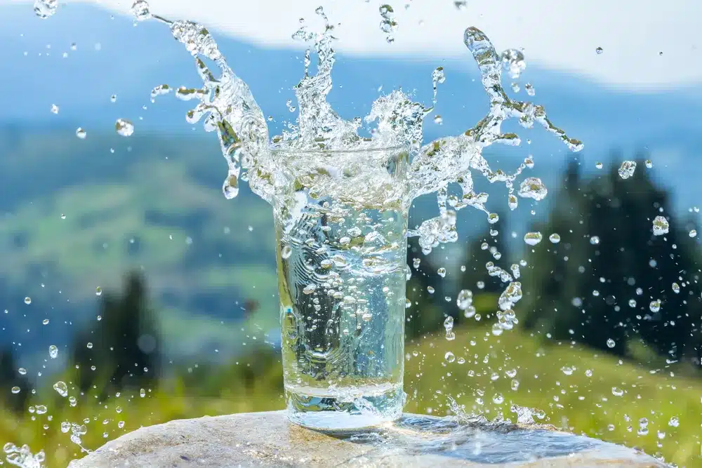 Carafe filtrante avec charbon