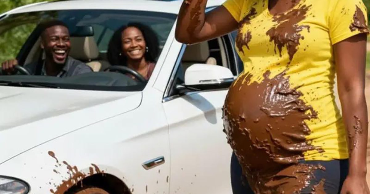 Il a couvert de boue son ex-femme enceinte