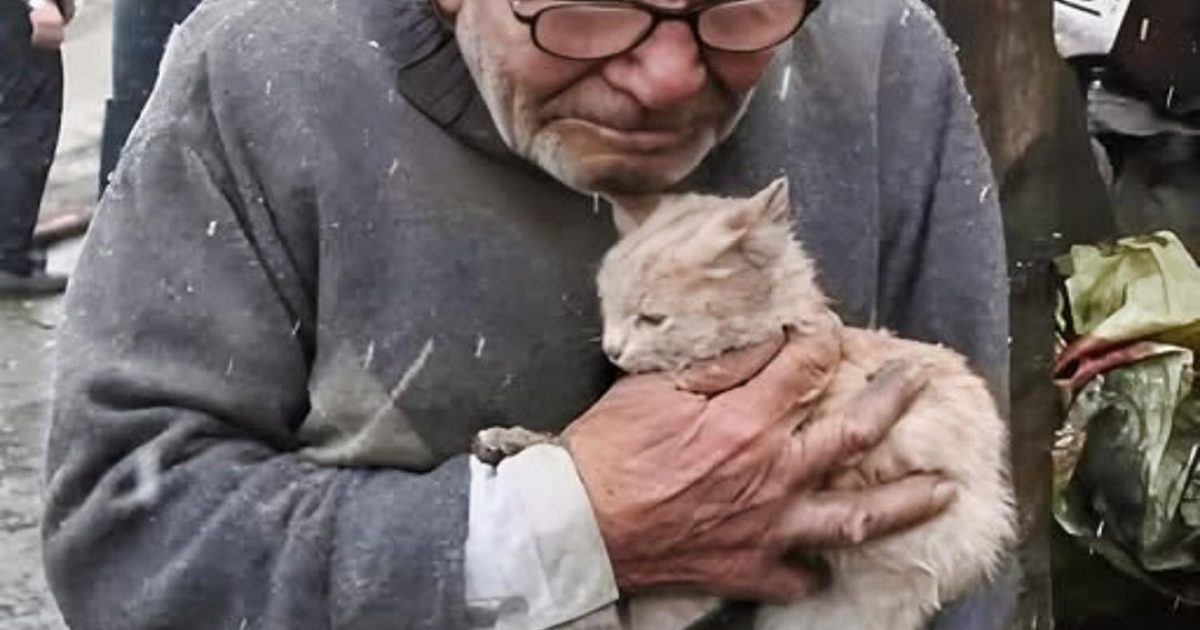 Il a tout perdu dans l’incendie. Mais s’accrocher à un semblant de vie lui a donné une raison de continuer