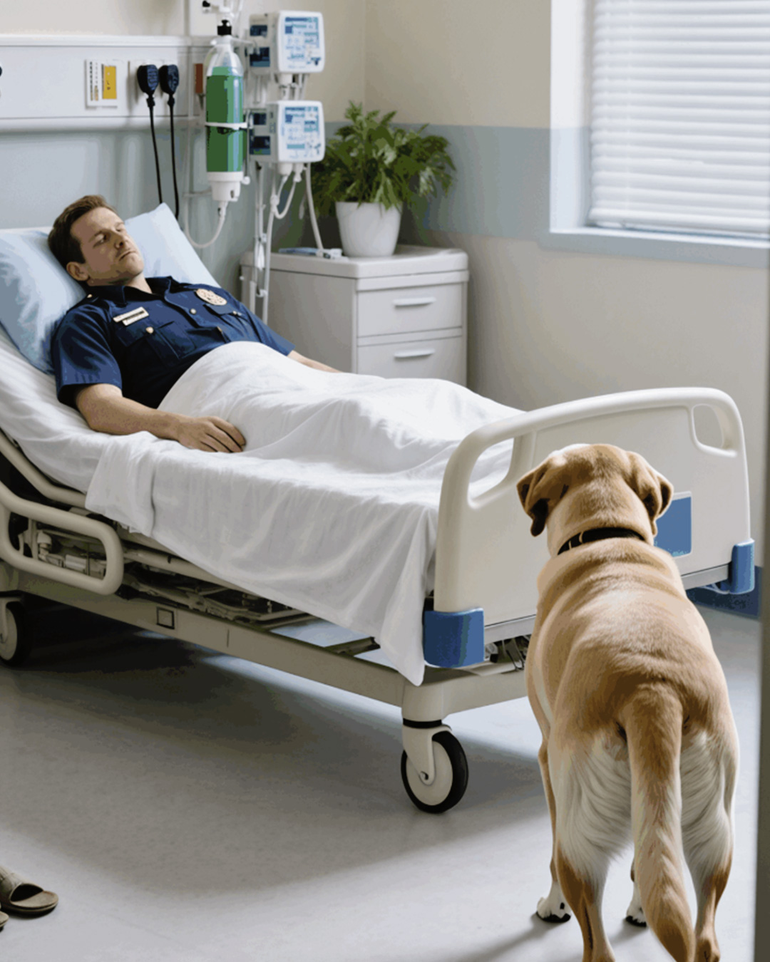 Il était sur le point de partir… jusqu’à ce que son chien s’approche de lui. Ce que les médecins ont vu ensuite les a laissés sans voix