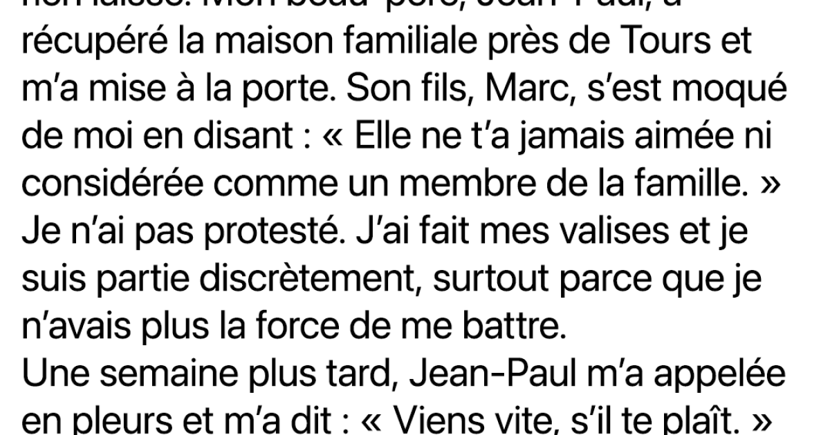 Ils m’ont mise à la porte après la mort de ma mère… Une semaine plus tard, la vérité a éclaté