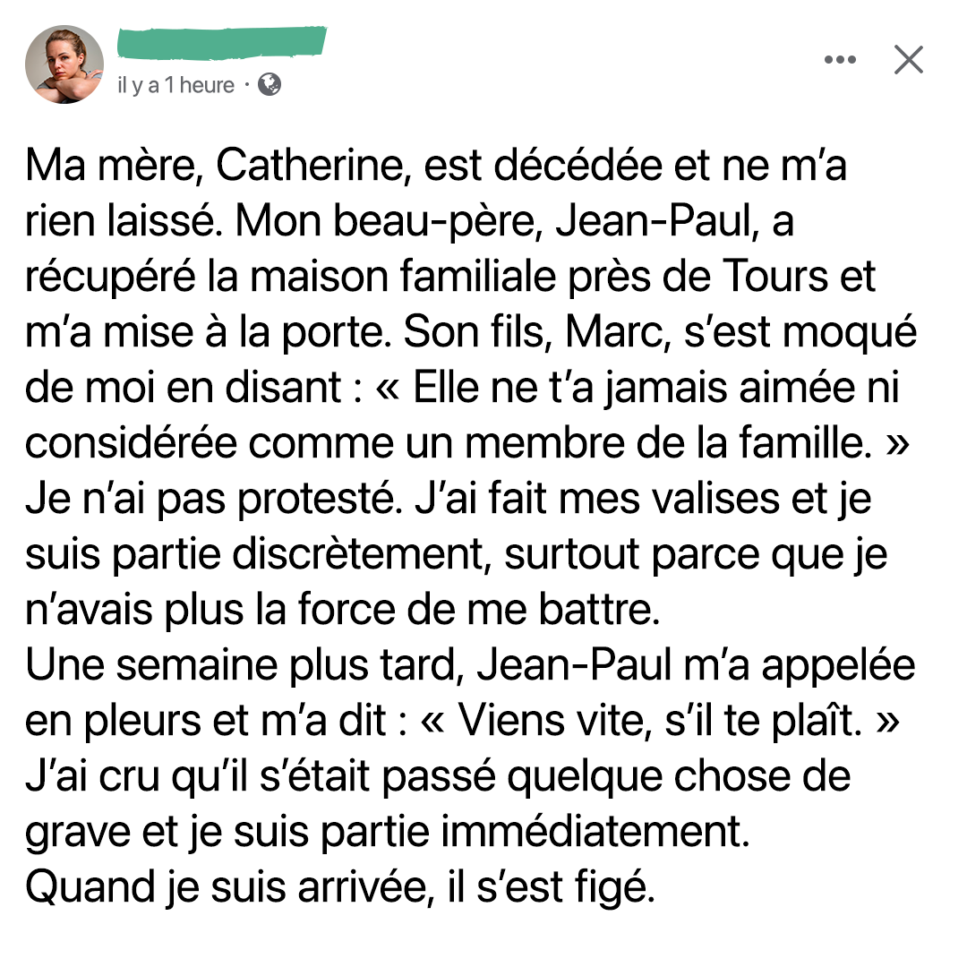 Ils m’ont mise à la porte après la mort de ma mère… Une semaine plus tard, la vérité a éclaté
