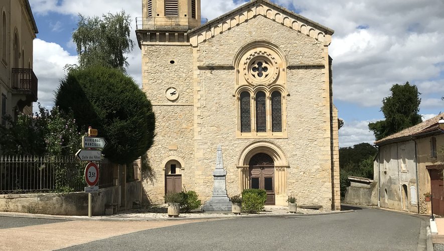 Église du village où le couple chercha conseil