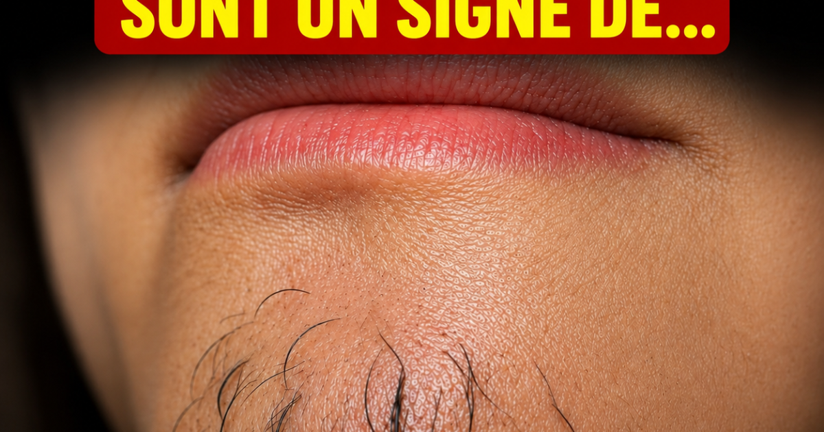 Poils sur le menton chez la femme : ce que votre corps essaie de vous dire