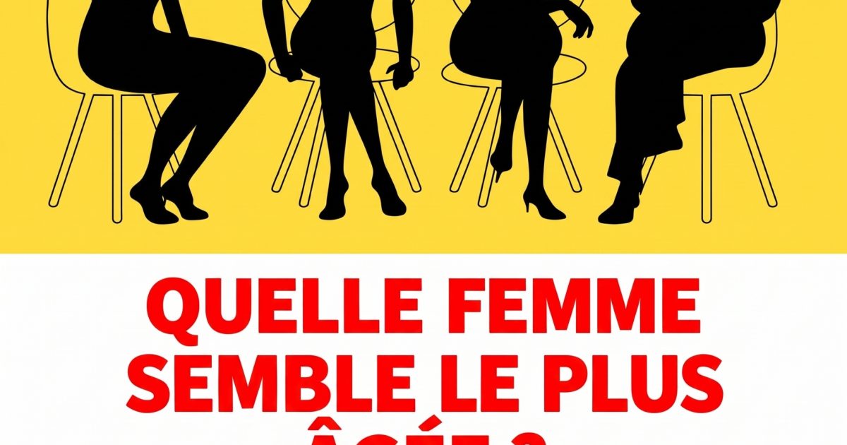 Ce test visuel révèle votre vraie personnalité : quelle femme vous semble la plus âgée ?
