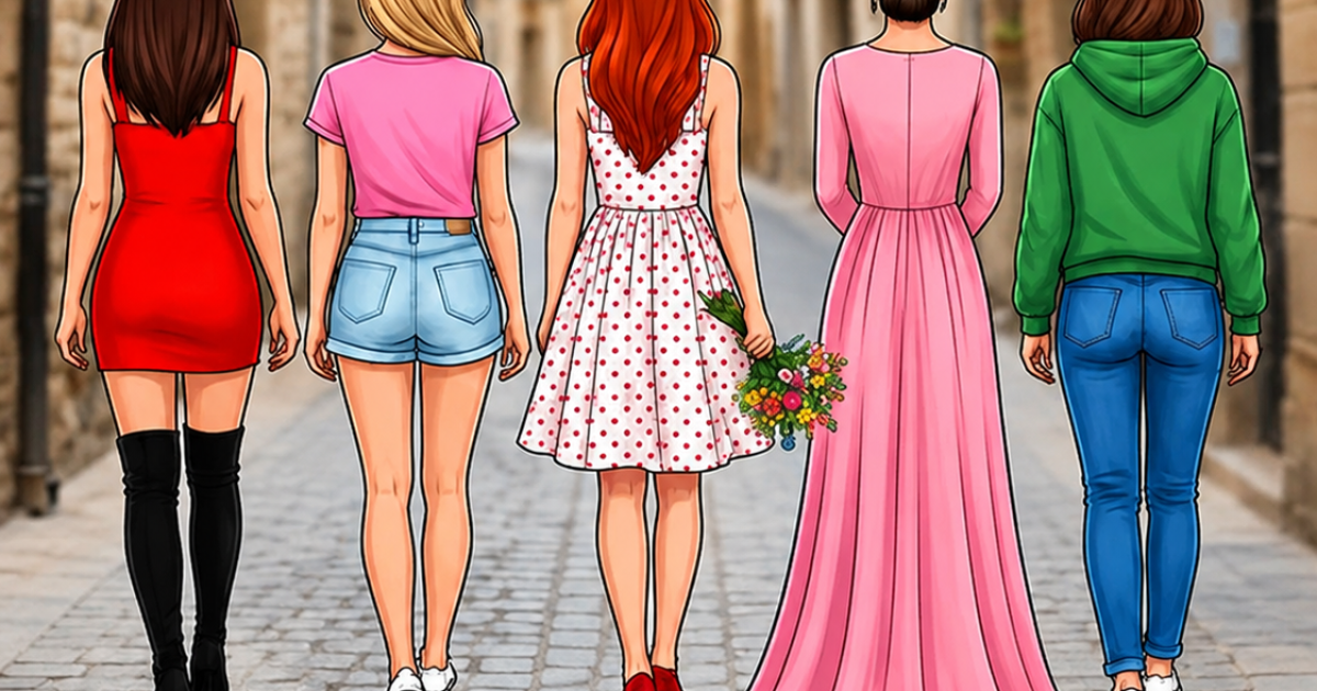 Ce test visuel révèle votre vraie personnalité selon la femme que vous choisissez