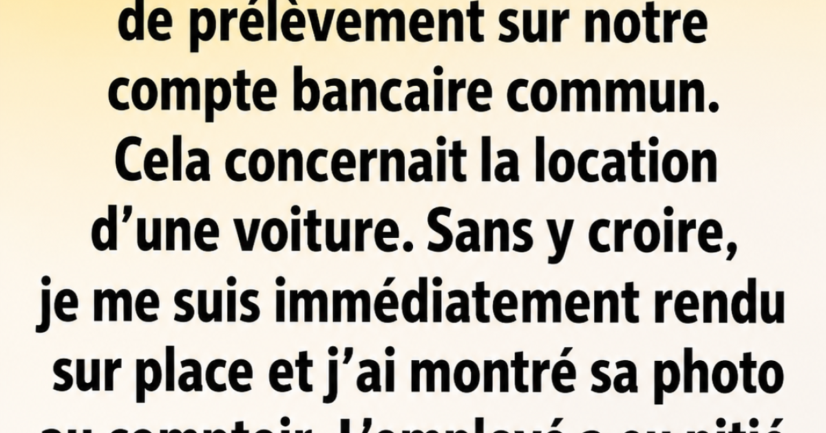Une notification bancaire ordinaire qui a tout changé : quand le deuil nous surprend là où on l'attend le moins