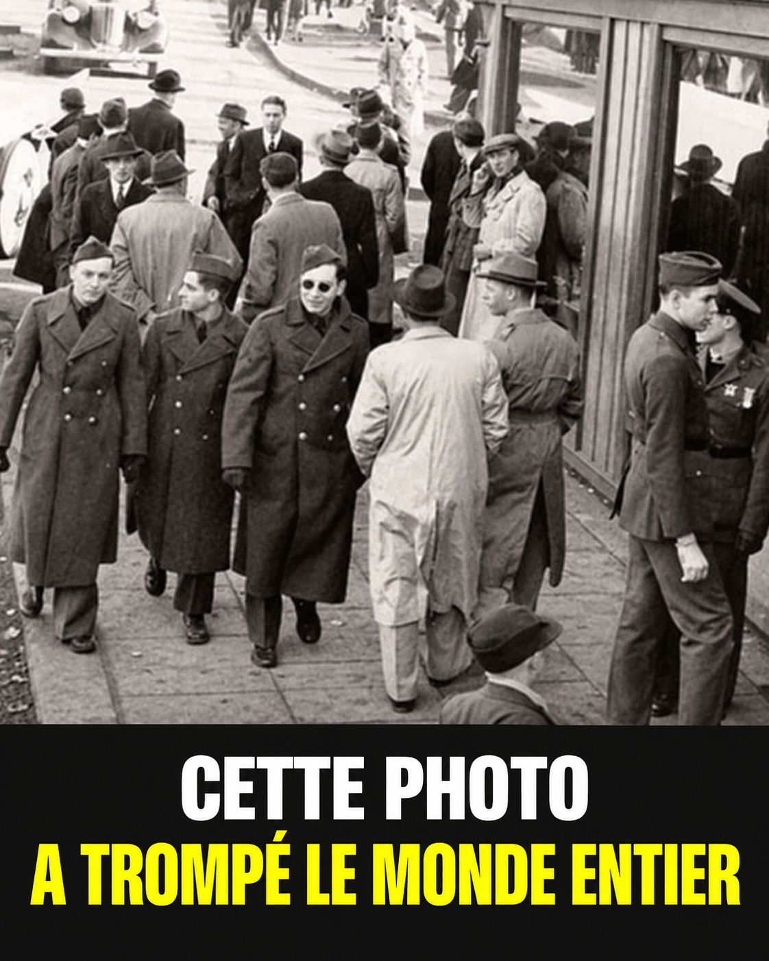 Cette photo mystérieuse de 1943 continue de fasciner : que voit-on vraiment dessus ?