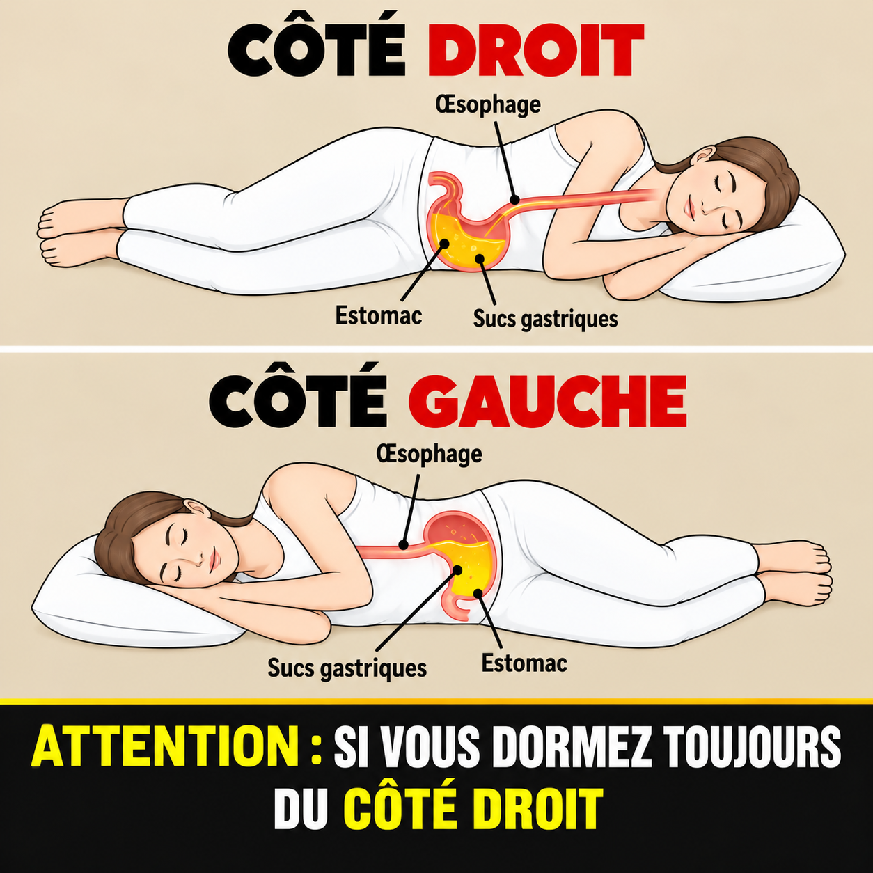 Position pour dormir : côté droit, gauche ou sur le dos… laquelle choisir pour des nuits vraiment réparatrices ?