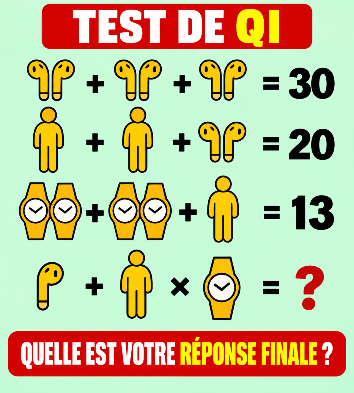 Cette énigme mathématique virale piège 9 personnes sur 10 : êtes-vous dans le bon groupe ?