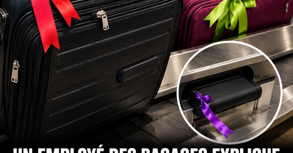 Pourquoi vous ne devriez jamais attacher un ruban à votre valise, selon les agents de piste
