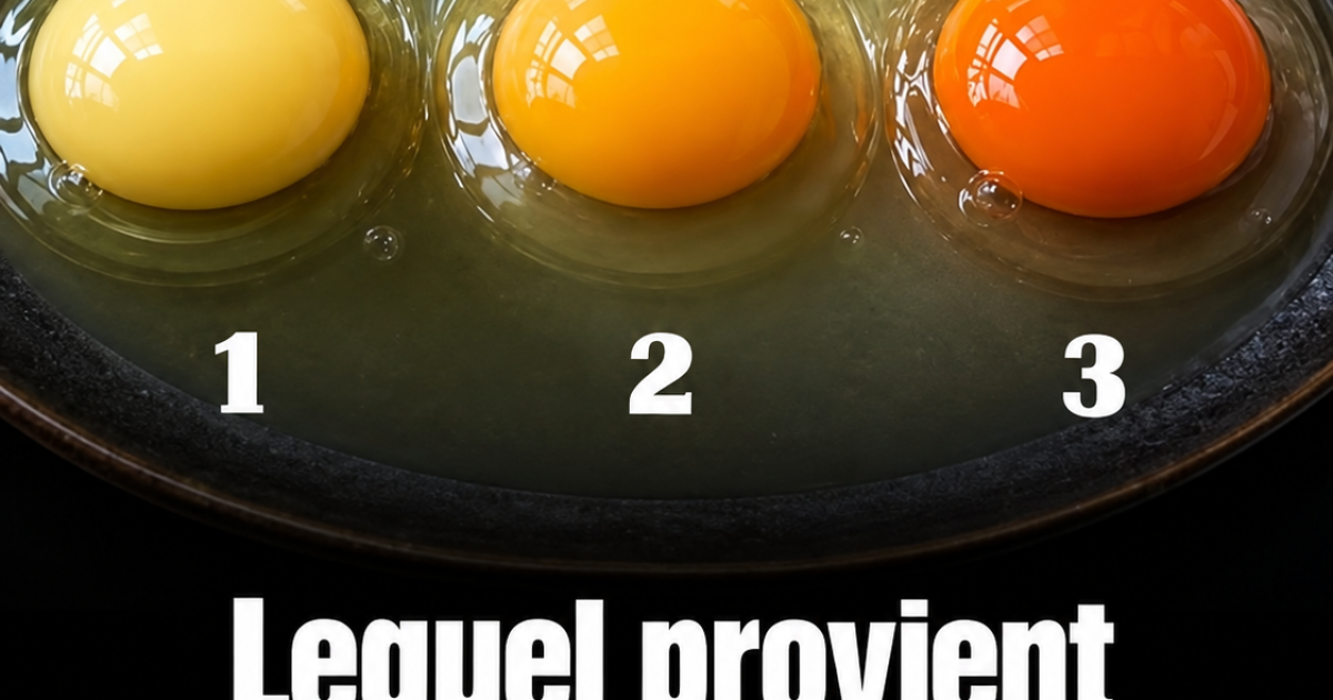 Jaune d'œuf : la couleur révèle-t-elle vraiment la santé de la poule ?