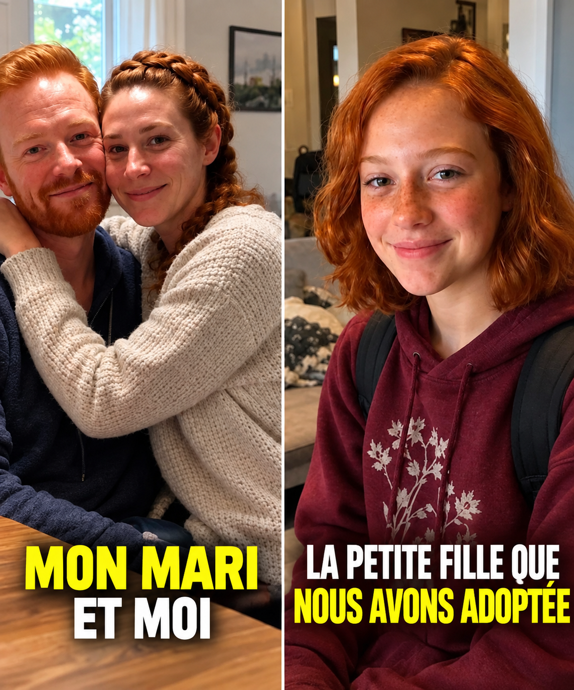 Elle adopte une adolescente sur le lit de mort de son mari : le secret qu'elle découvre après les funérailles va tout bouleverser