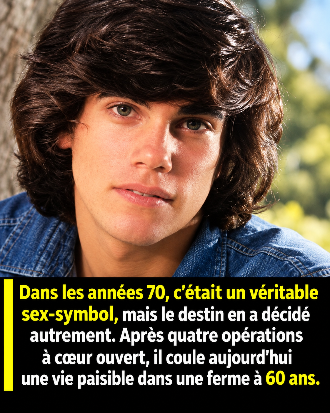 Robby Benson, l'idole des années 70 : à 69 ans, son incroyable renaissance vous va droit au cœur