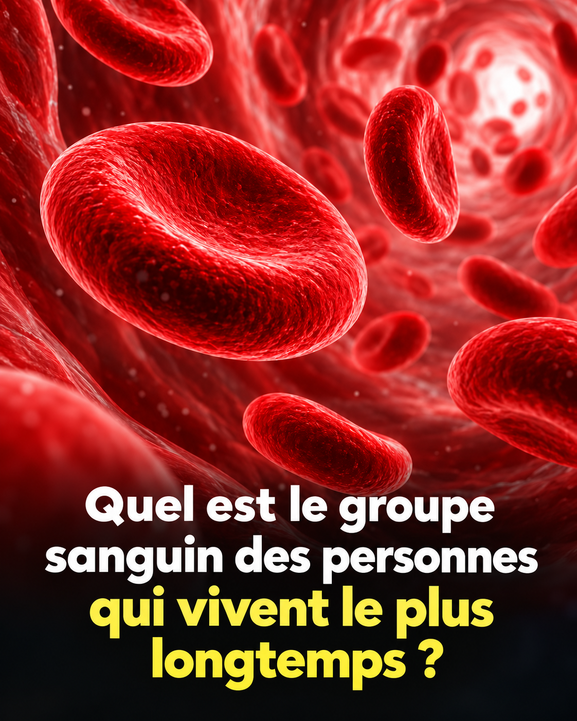 Groupe sanguin et vieillissement : ce que la science révèle enfin