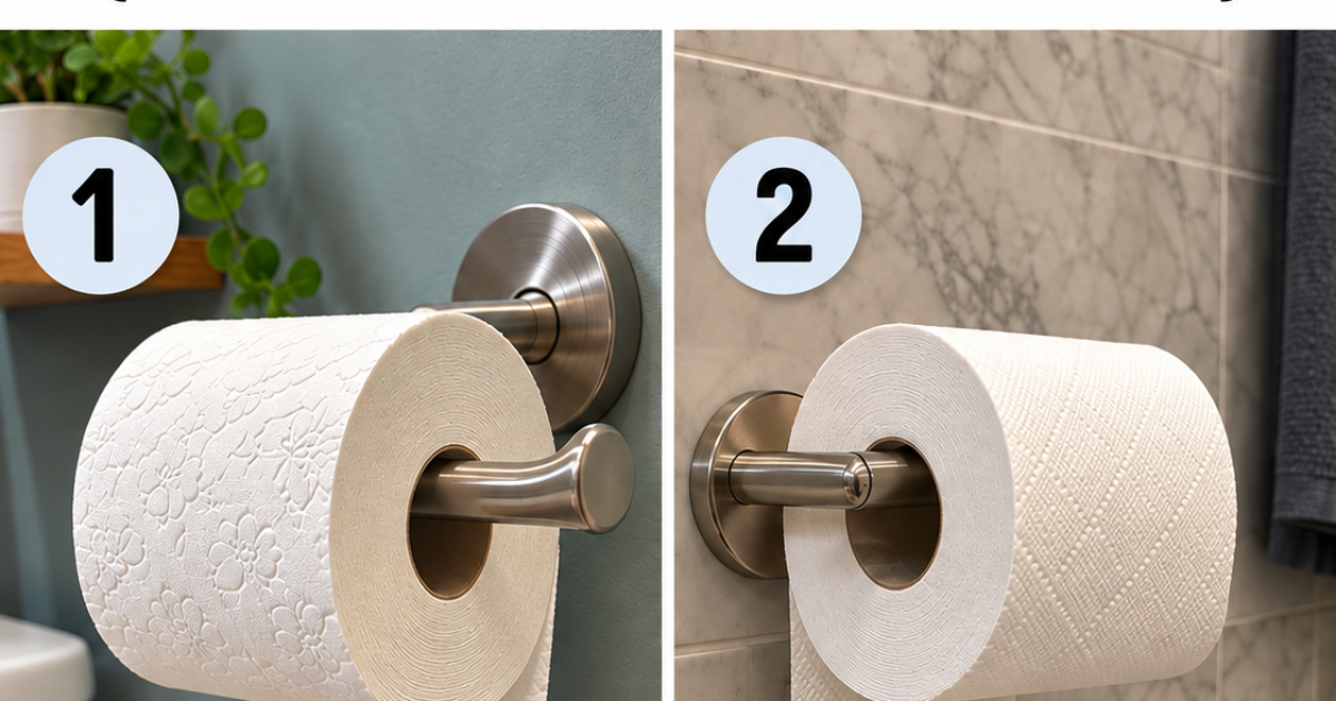 Papier toilette : dans quel sens le poser ? Le débat qui divise (vraiment) les familles françaises
