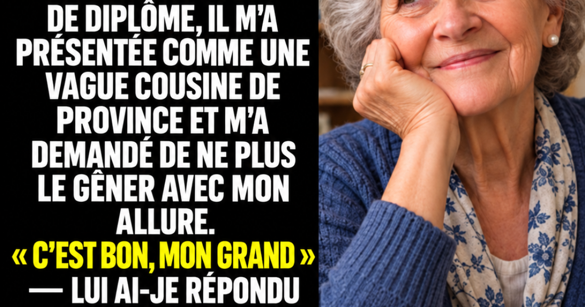 Elle vend sa maison pour payer ses études : ce que son petit-fils lui dit le jour de sa remise de diplôme est bouleversant