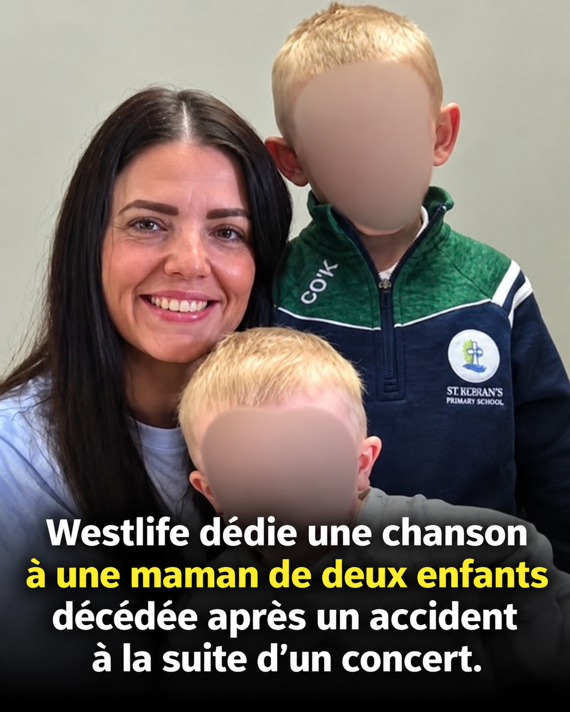 Westlife rend un hommage poignant à Danielle, jeune maman décédée après leur concert de Dublin