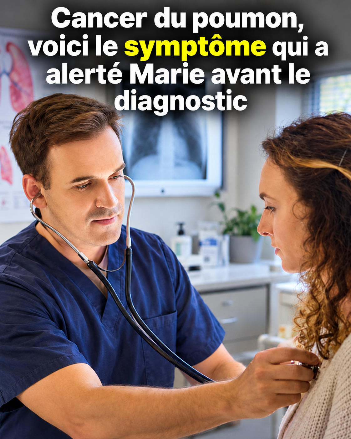 Cancer du poumon : la toux persistante de Marie qui a tout changé