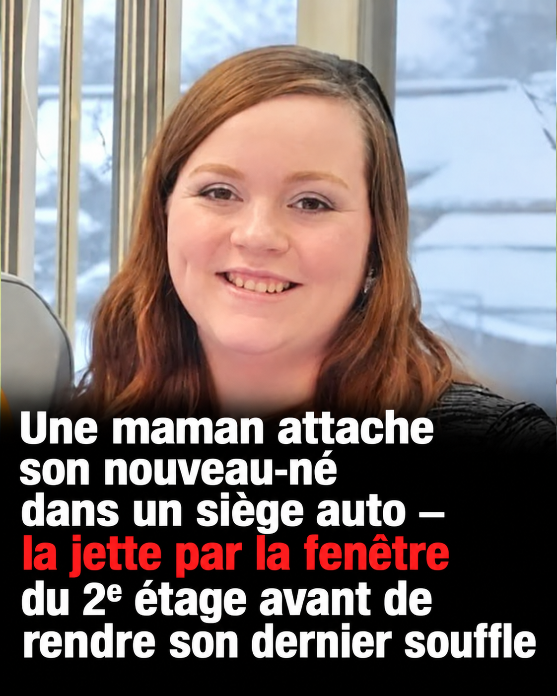 Elle sauve sa fille de 10 jours dans un incendie : le geste héroïque de cette jeune maman qui émeut le monde entier