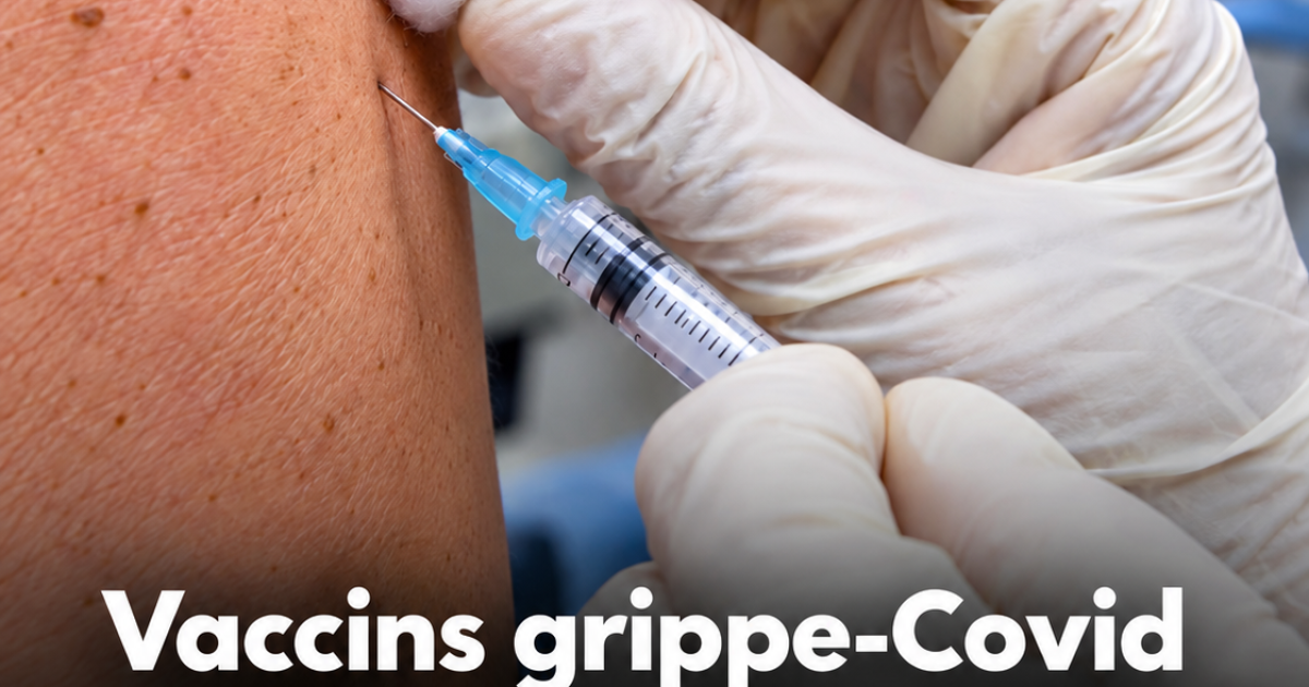 Vaccins grippe et Covid-19 automne 2026 : tout ce qu'il faut savoir avant le 13 octobre