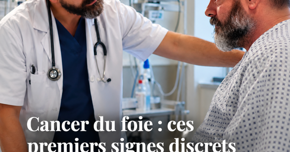 Cancer du foie : les premiers signaux d'alerte discrets à ne surtout pas ignorer