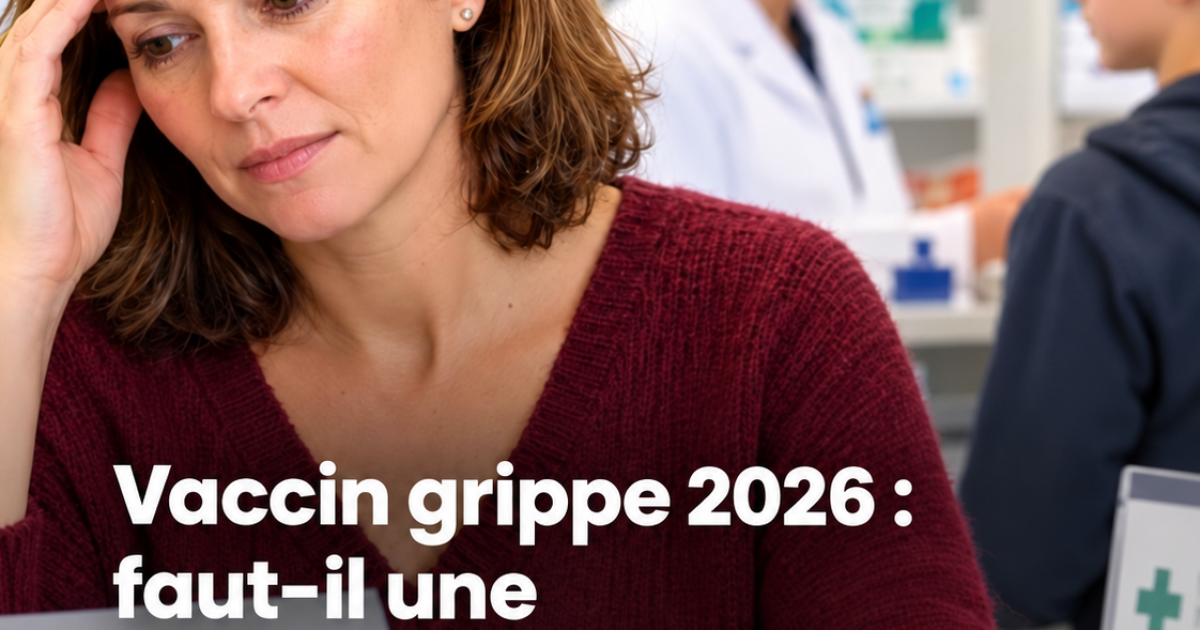 Vaccin grippe 2026-2027 : ordonnance, remboursement, prix… tout ce qui change vraiment cette saison