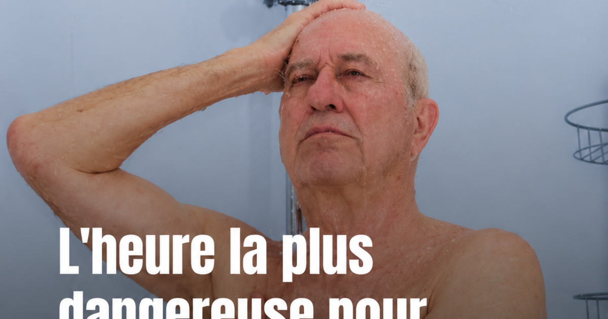 Seniors : pourquoi l'heure de la douche peut vraiment faire la différence