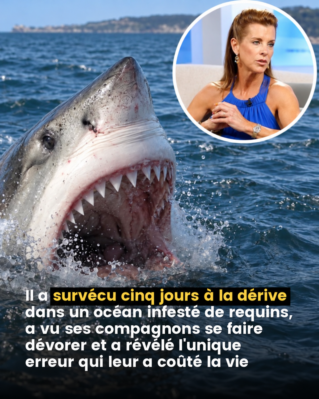 Cinq jours à la dérive dans l'Atlantique : le récit de survie incroyable de Deborah Scaling-Kiley