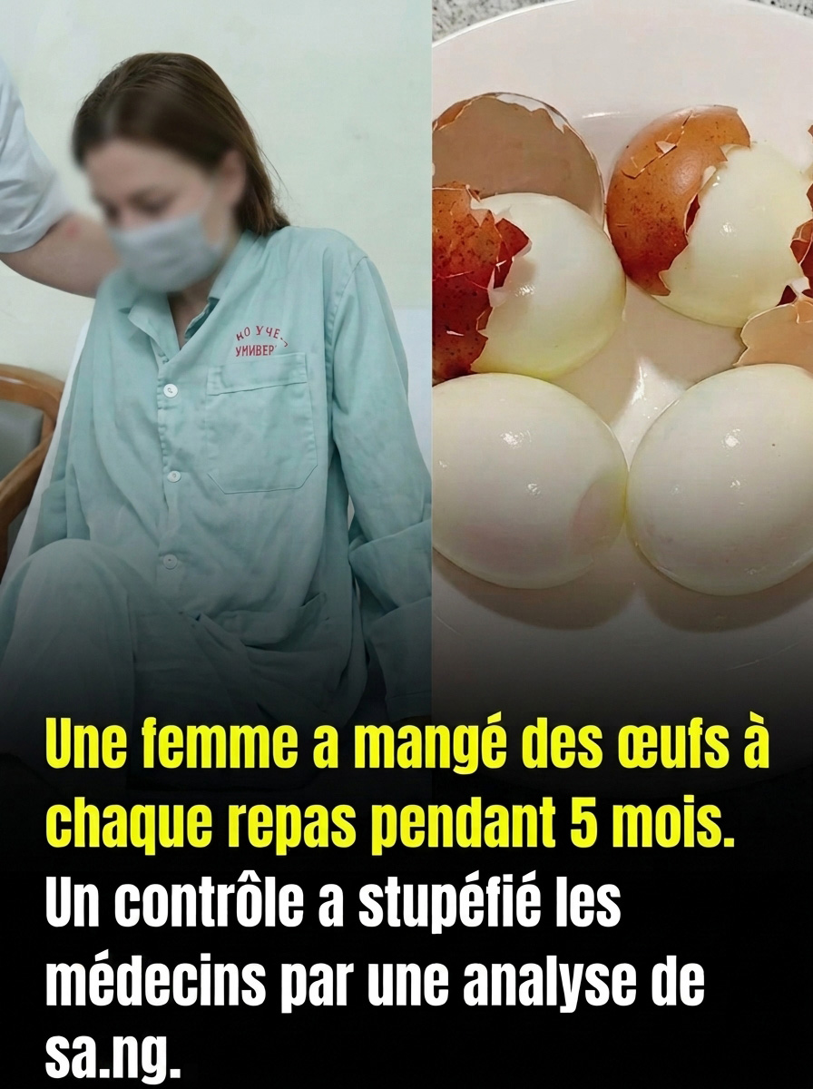 Elle mange des œufs matin, midi et soir pendant 5 mois : le résultat de sa prise de sang stupéfie son médecin