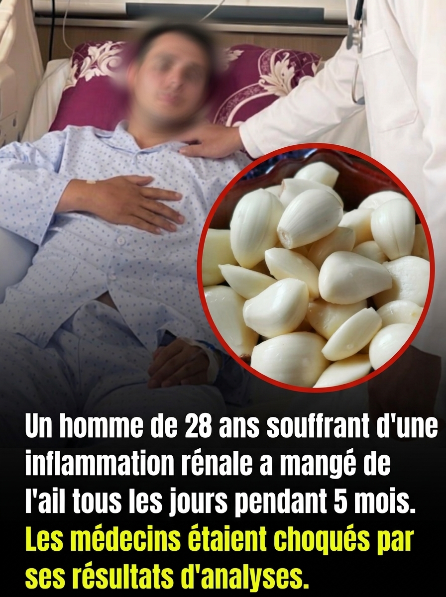 Il a mangé de l'ail tous les jours pendant 5 mois : voici ce que les médecins ont constaté sur ses reins