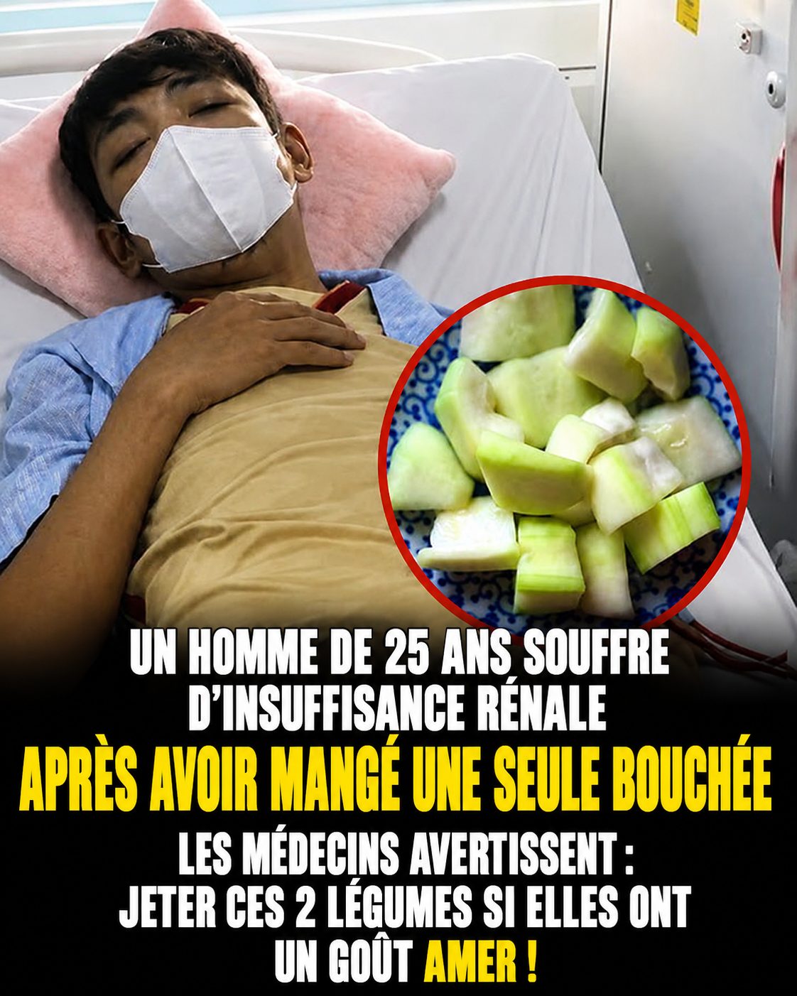 Courgette et courge amères : le signal d'alarme à ne jamais ignorer pour protéger vos reins