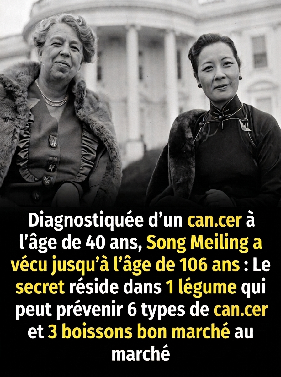 Le légume miracle qui aurait aidé Soong Mei-ling à vivre jusqu'à 106 ans