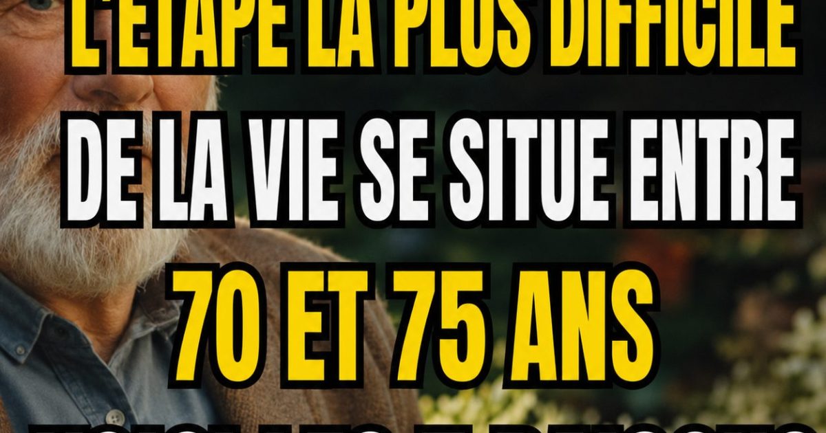 Entre 70 et 75 ans : les 5 grands défis de cette période clé (et comment les traverser sereinement)