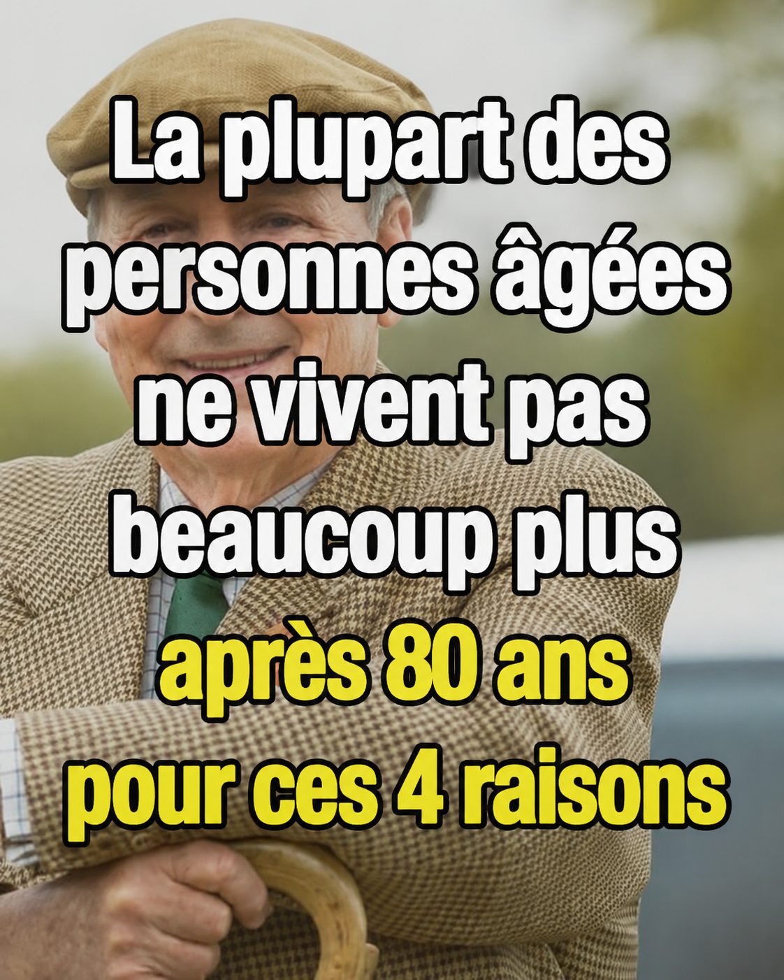 Ce qui rend vraiment heureux après 80 ans (et ce n'est pas ce qu'on croit)