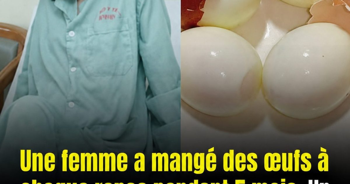 Elle mange des œufs matin, midi et soir pendant 5 mois : le résultat de sa prise de sang surprend son médecin