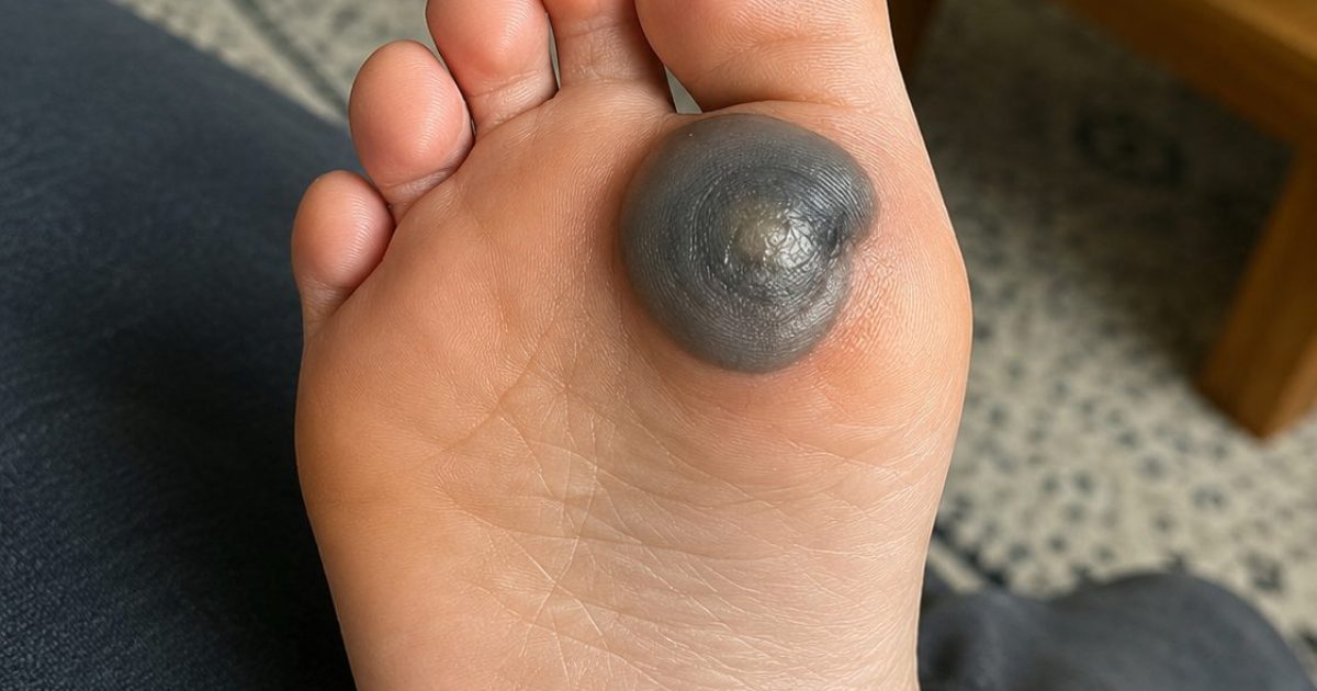 Ma fille s'est réveillée avec une grosse tache sur le pied : que faire face à cette douleur soudaine ?