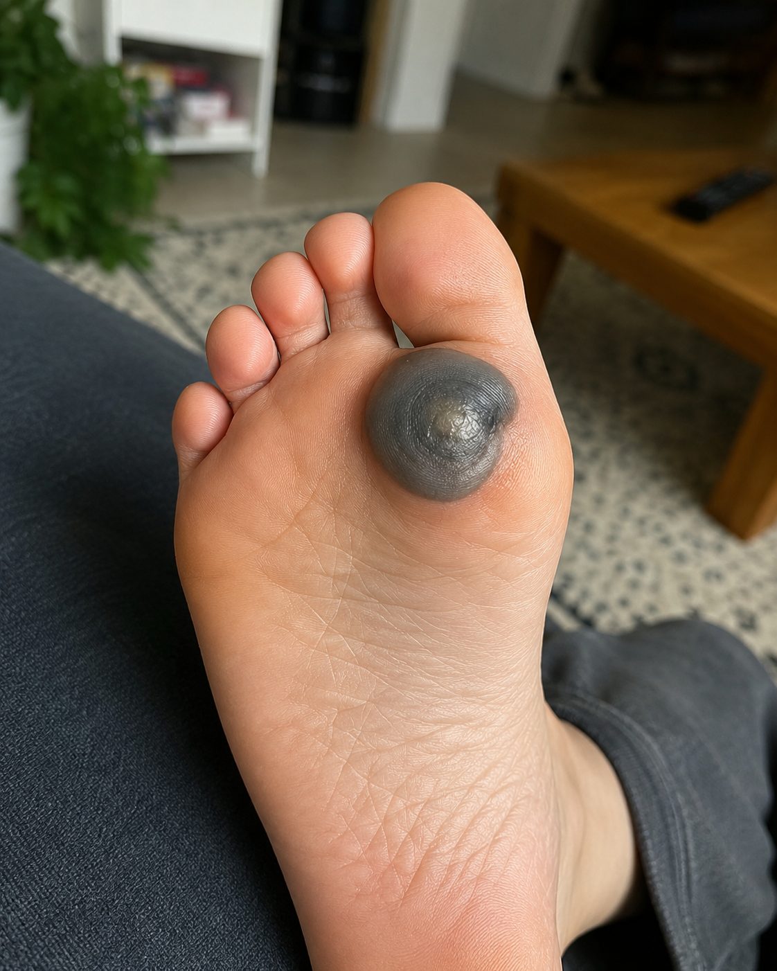 Ma fille s'est réveillée avec une grosse tache sur le pied : que faire face à cette douleur soudaine ?