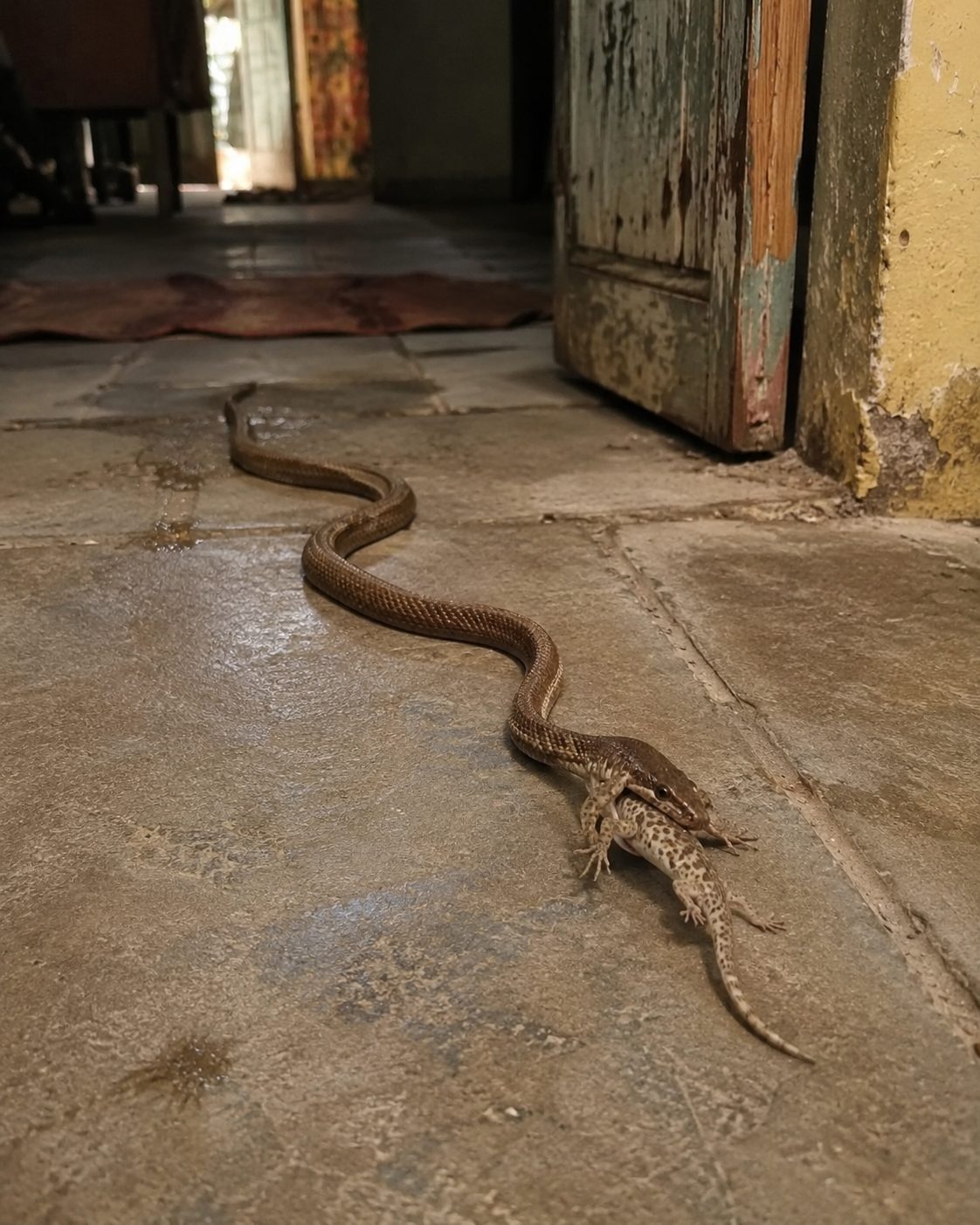 Un serpent dans la maison : que faire (sans paniquer) ?