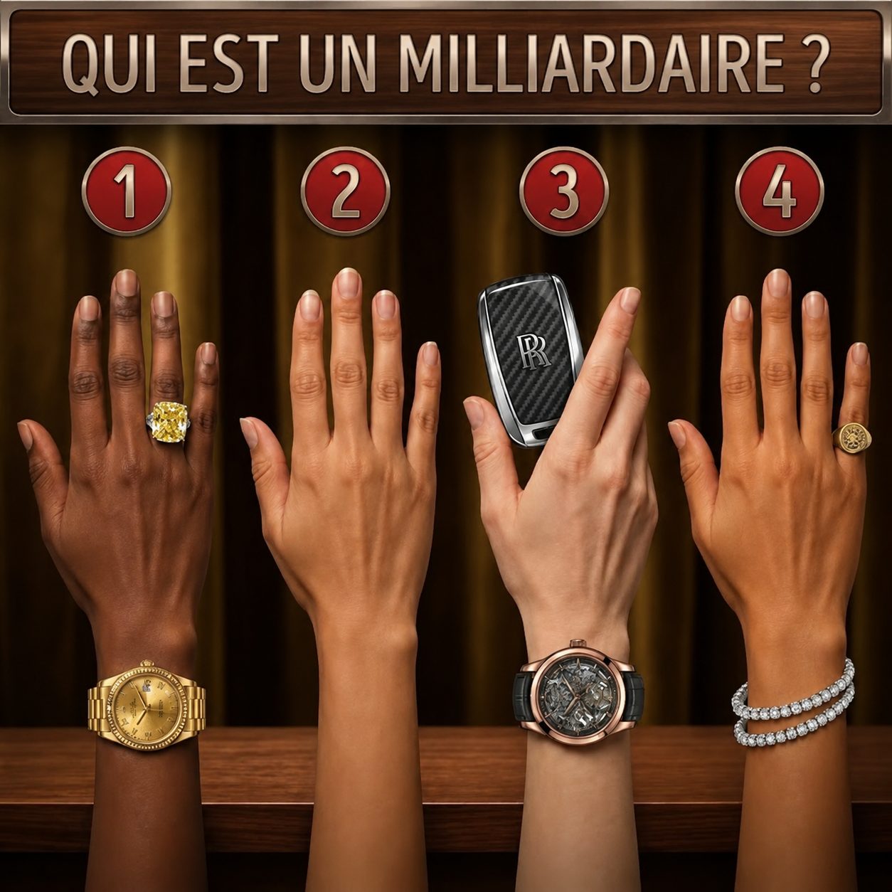 Saurez-vous deviner qui est le vrai milliardaire ? Ce test d'observation bluff tout le monde