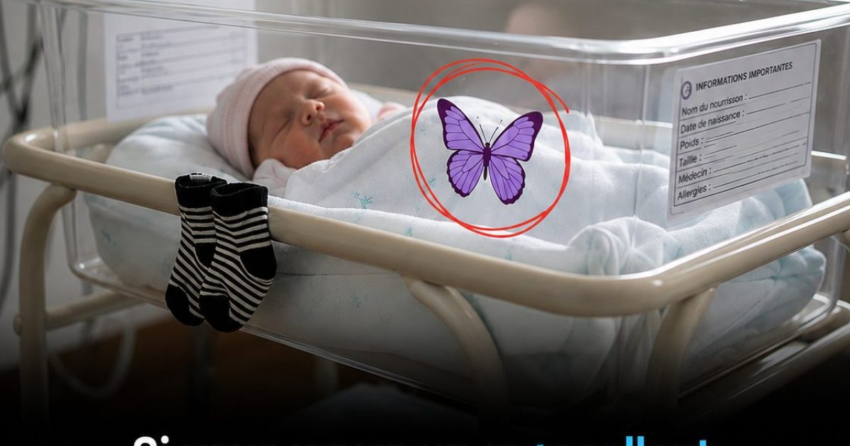 Le papillon violet sur les incubateurs : la signification qui émeut le monde entier