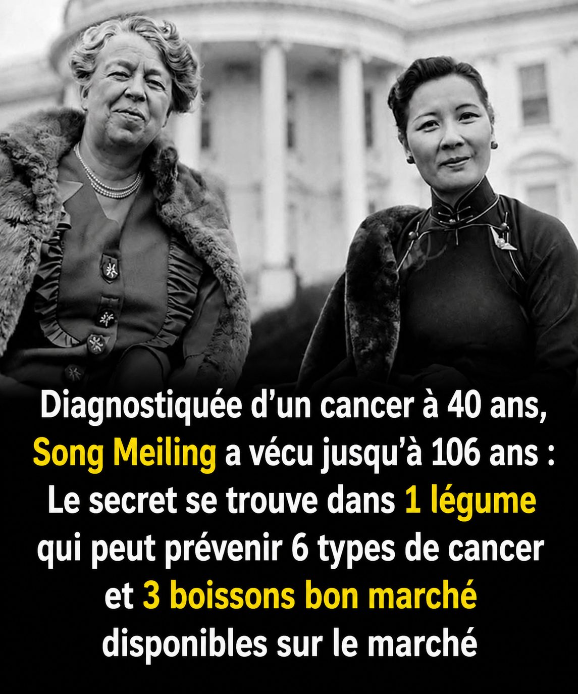 Le légume miracle qui a aidé Soong Mei-ling à vivre jusqu'à 106 ans