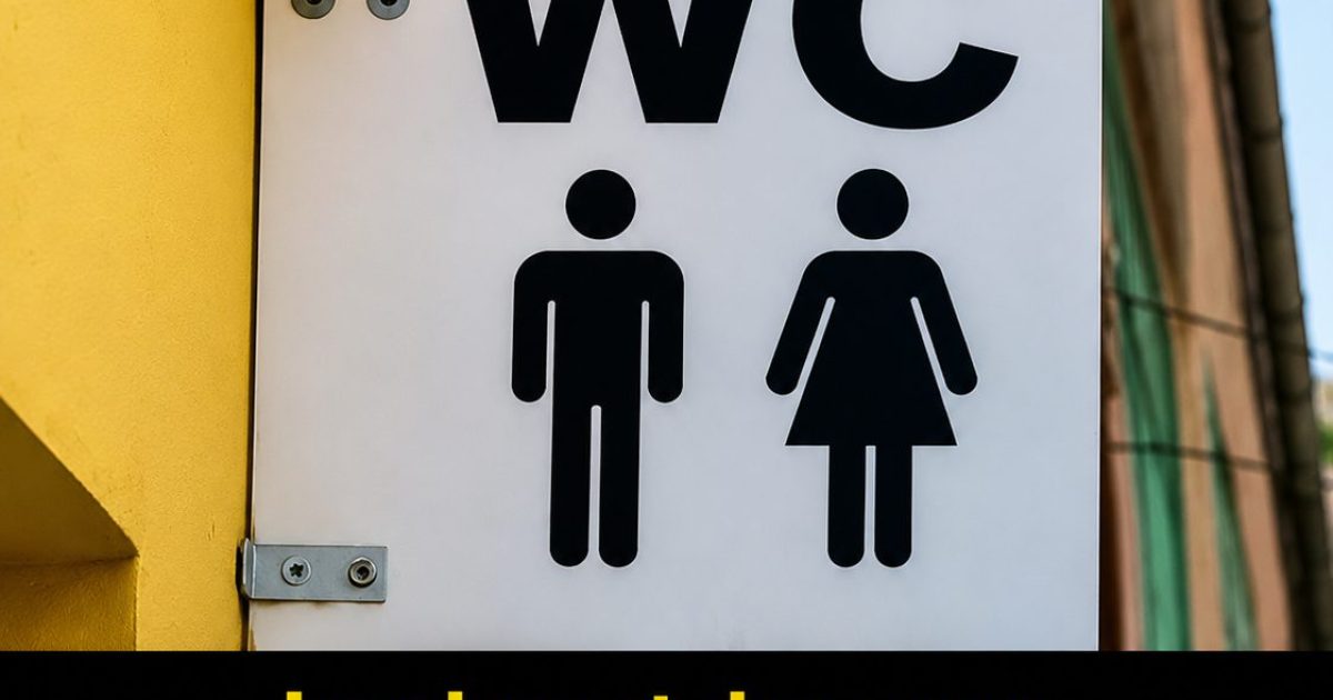 WC : vous avez vu ce sigle toute votre vie, mais savez-vous vraiment ce qu'il signifie ?