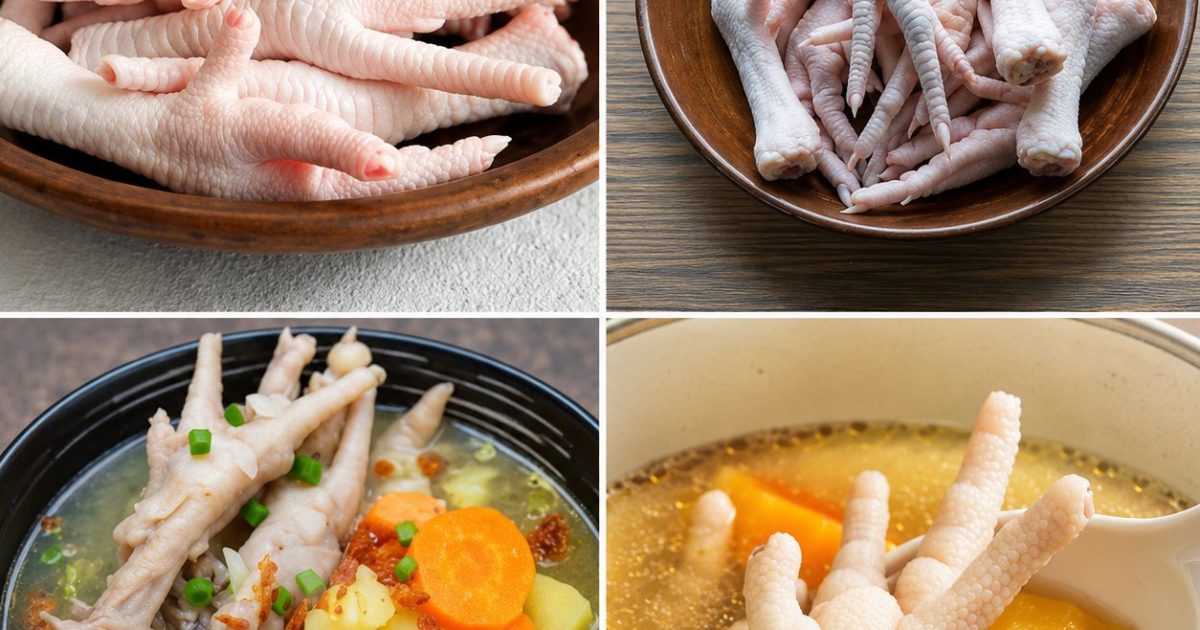 Pattes de poulet : l'ingrédient surprise aux bienfaits santé étonnants que vous n'imaginez pas