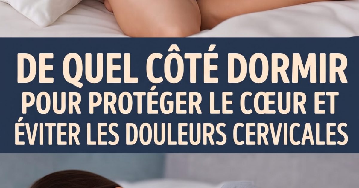 Position de sommeil : ce geste simple qui protège votre dos, votre digestion et votre cœur