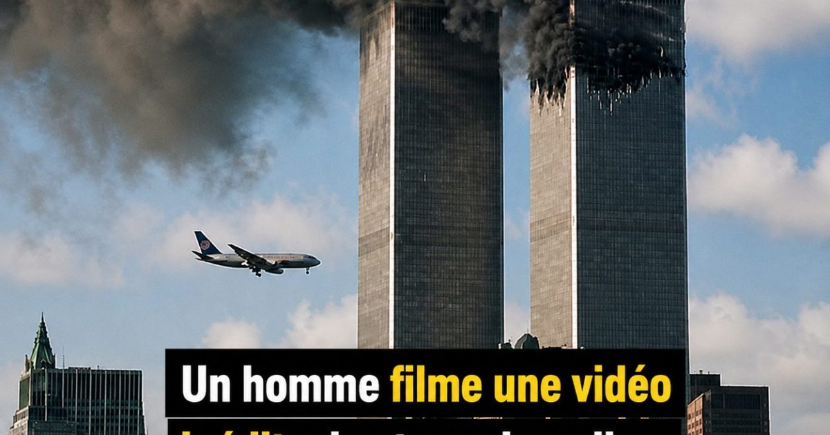 Il retrouve une cassette poussiéreuse dans un placard et découvre des images inédites du 11 septembre
