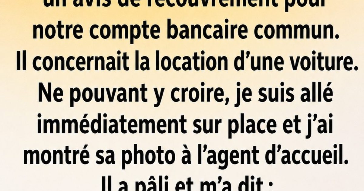 Une notification bancaire inattendue après un deuil : l'histoire qui fait réfléchir sur l'amour et la vérité