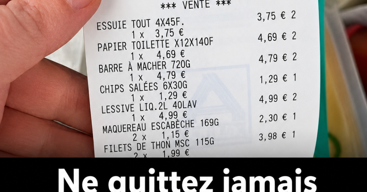 Ticket de caisse : voici pourquoi vous devriez toujours le prendre (et le garder)