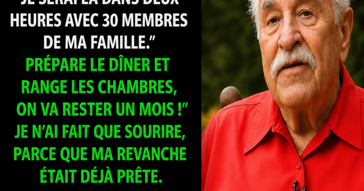 Il achète une maison au bord de la mer à 72 ans : quand son fils débarque avec 30 personnes, il trouve la parade parfaite