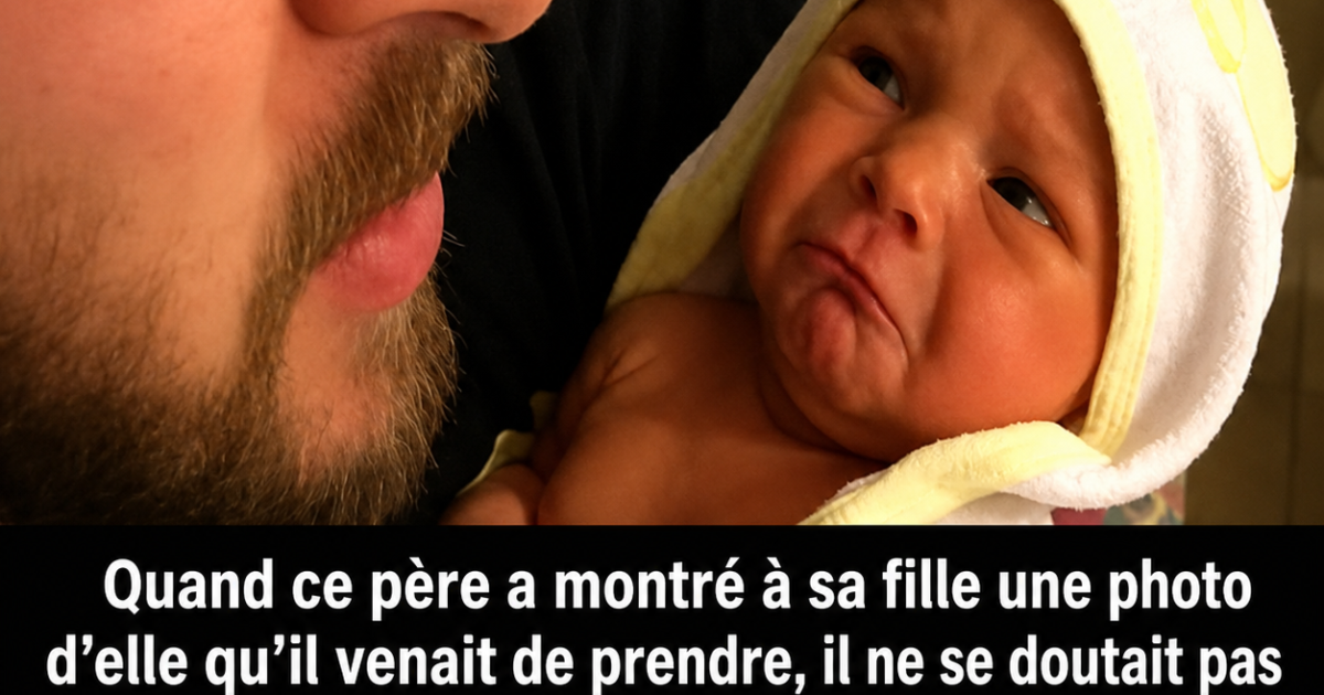 Il poste la photo de sa fille nouveau-née sur les réseaux : un commentaire lui sauve la vie